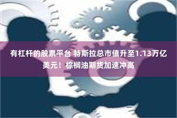 有杠杆的股票平台 特斯拉总市值升至1.13万亿美元！棕榈油期货加速冲高