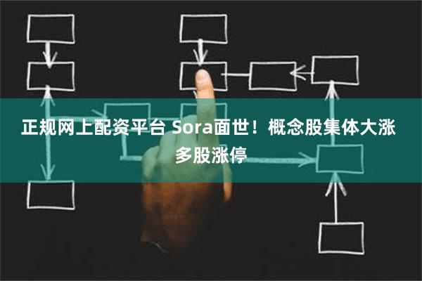 正规网上配资平台 Sora面世！概念股集体大涨 多股涨停