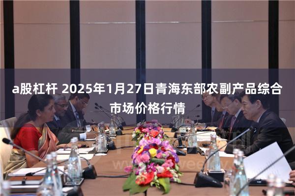 a股杠杆 2025年1月27日青海东部农副产品综合市场价格行情